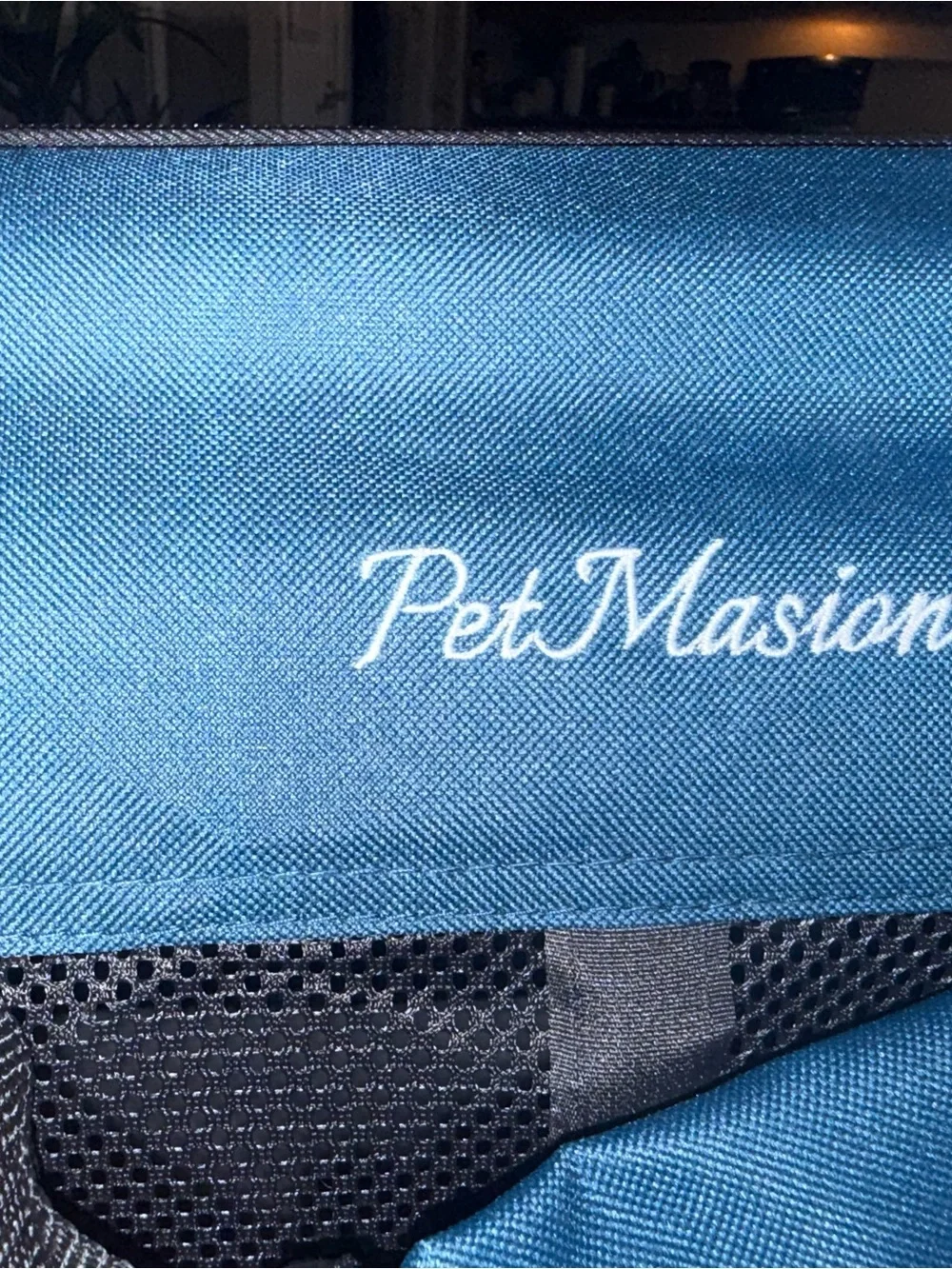 Blue Soft-Sided Small Pet Carrier